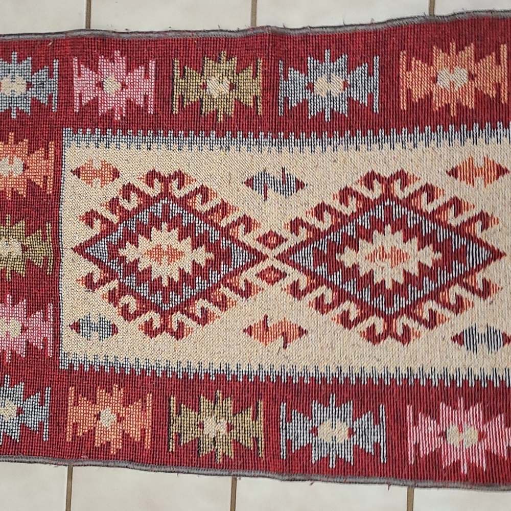 Lightly Used Small Rug - Picture 3 of 4